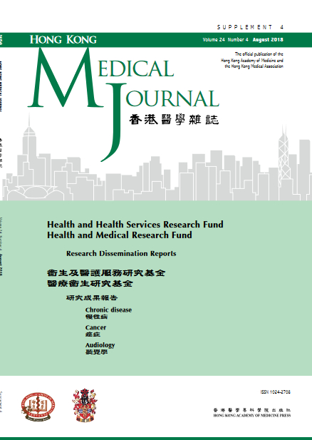 HKMJ cover:Vol.24_No.4_Supple4_Aug2018